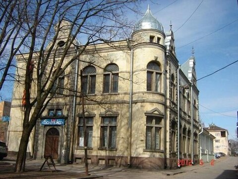 Здание клуба "Балтика", построенное в конце 1890 годов