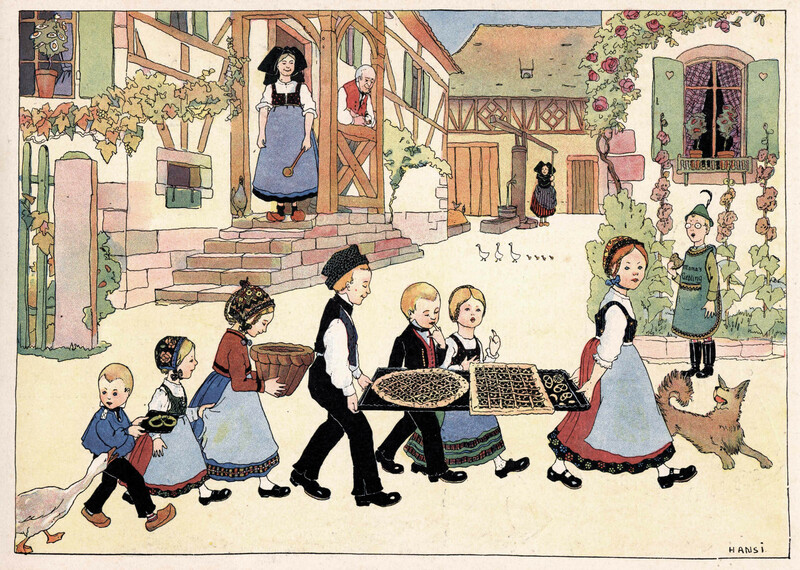 L'Alsace Heureuse HANSI 絵本　布　未開封 5dc1326b-c0b6-4e3f-8cae-