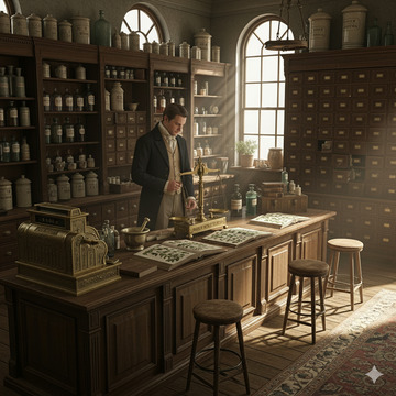 Ароматы старой аптеки Штрауса