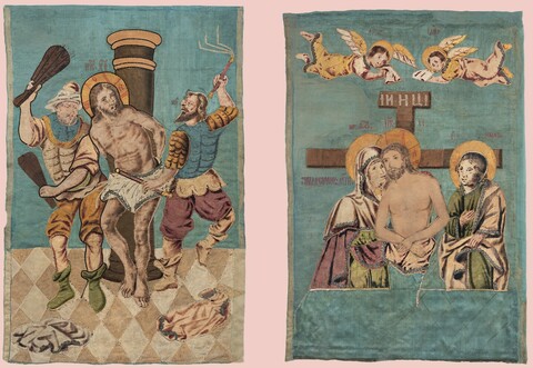 Бичевание Христа. Не рыдай Мене, Мати. Москва. Вторая половина XVII века. 