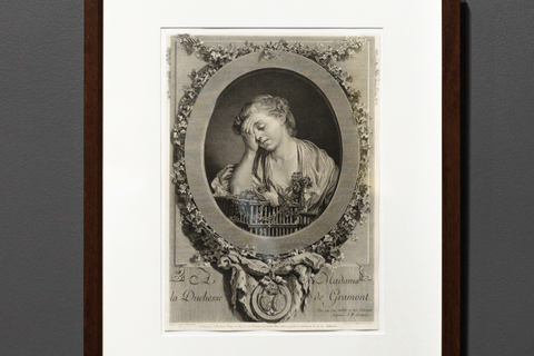 Жан Жак Флипар — по живописному оригиналу Жана-Батиста Грёза. «Девушка, оплакивающая мертвую птичку»