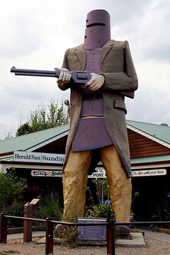 The Big Ned Kelly Statue