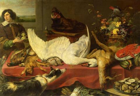 Frans Snyders. Still Life with Swan