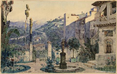 Сад дона Сильвы в Кордове. Действие 1. 1878