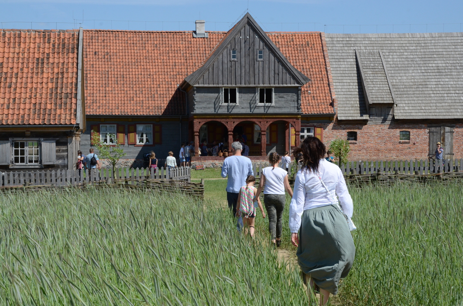 Park der Ethnografie der Hauländer (Olenderski Park Etnograficzny) in Groß Nessau (Wielka Nieszawka)