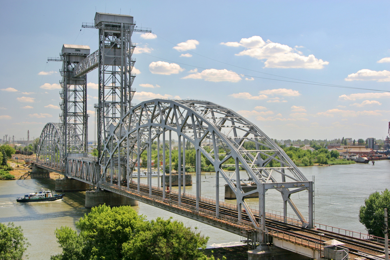 Main Railway Bridge of Rostov-on-Don