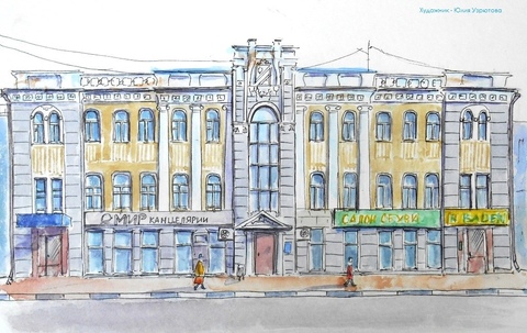 Гончарова, 12. Доходный дом Е.М. Зеленковой