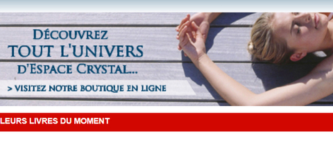 Librairie ésotérique Espace Crystal Paris