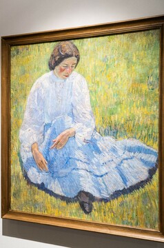 Роберт Фальк. Лиза на солнце. 1907