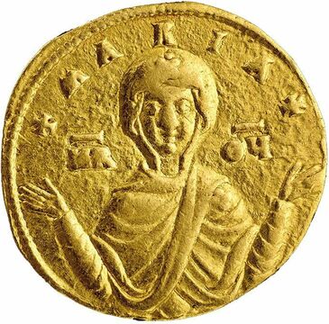 Византийская империя. Лев VI (886–912). Константинополь. Солид. Золото. Ок. 906–908.
