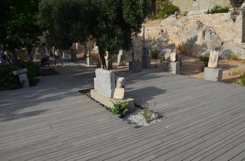 Exhibition of tombstones