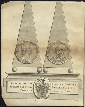 Издание: Keder N. Catalogus Nummorum Sueo-Gothicorum Usualium ac Memorialium Veterum Recentiumque, in Museo Graingeriano Holmiae curiose asservatorum, concinnatus a Nicolao Kedero... Londini. 1728