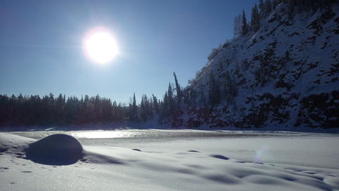 Зимняя пора в Горном Алтае
