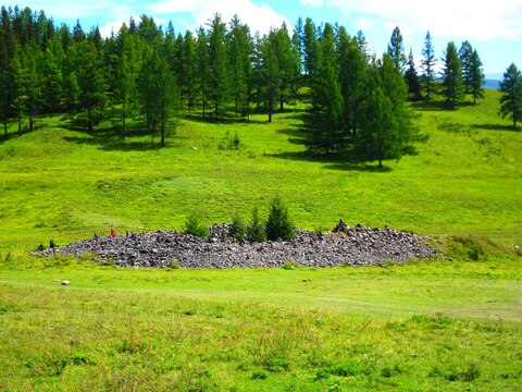 Курганы урочища Пазырык