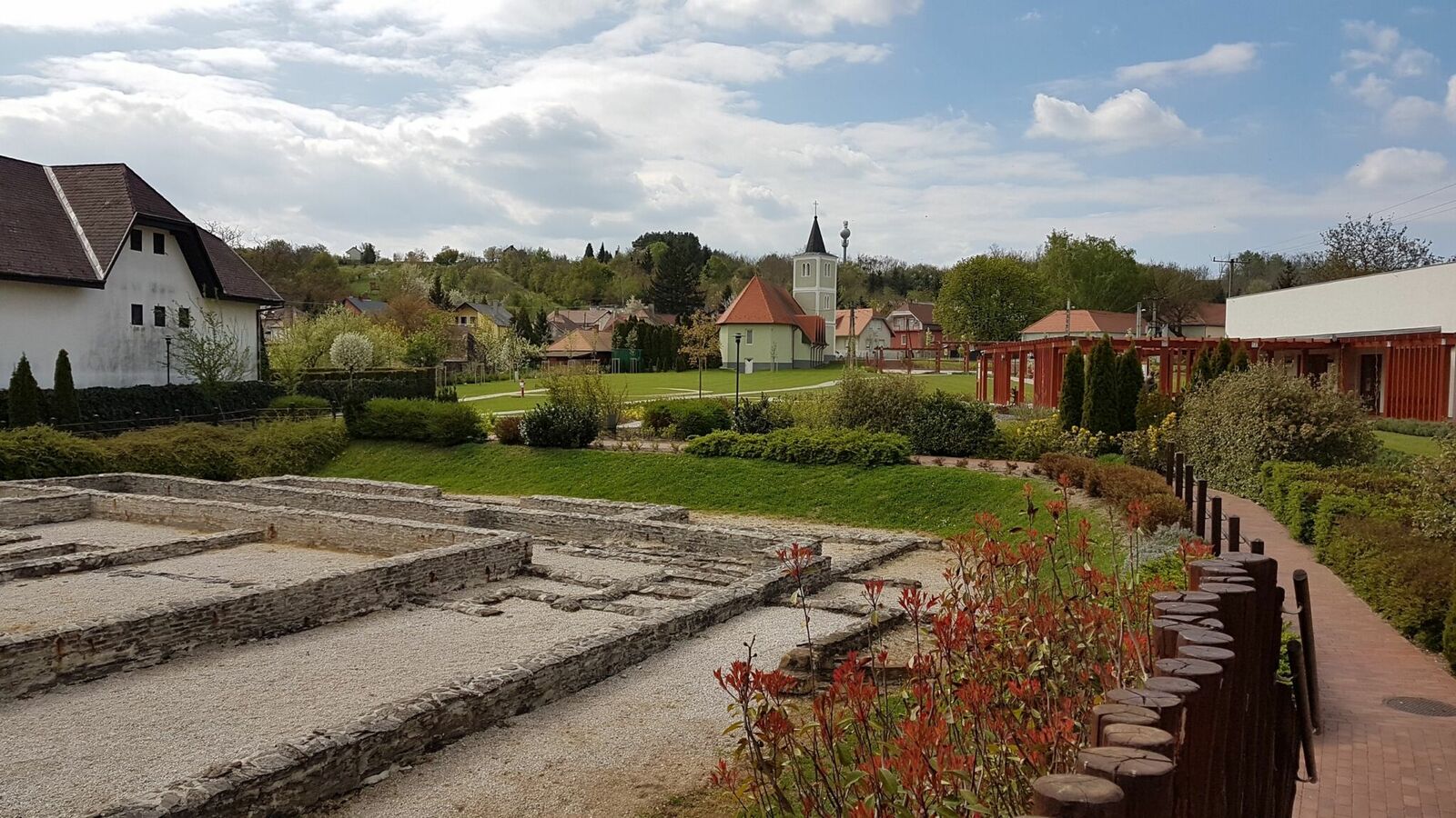 Római kori romkert, Hévíz