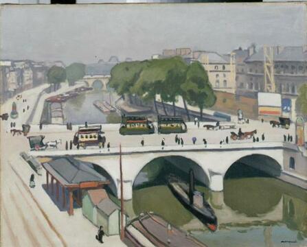 Альбер Марке. Мост Сен-Мишель в Париже. 1908