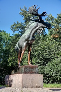 Лось (скульптура)