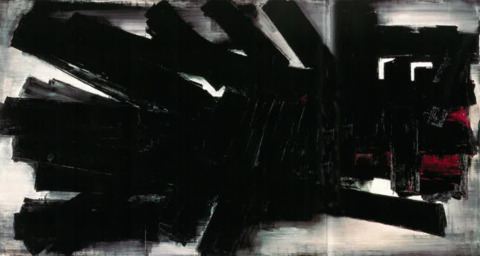 Peinture 195 x 365 cm, 14 avril 1956