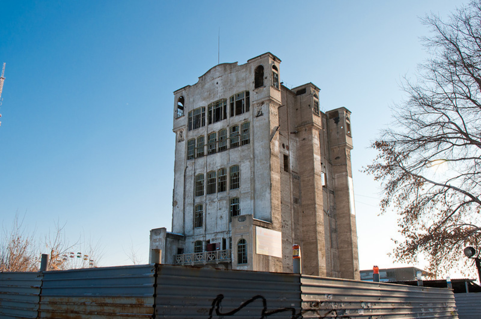 The Grain Elevator in Chelyabinsk