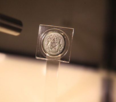 Печать с гербом рода Брюсов