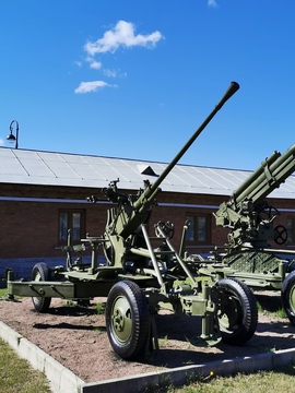 37-мм автоматическая зенитная пушка обр. 1939 г. (61-К) № 25