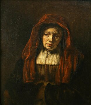 Rembrandt van Rijn. Portrait of an Old Woman