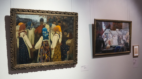 Андрей Петрович Рябушкин. Втерся парень в хоровод…