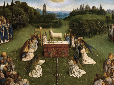 Die Anbetung des Lamm Gottes