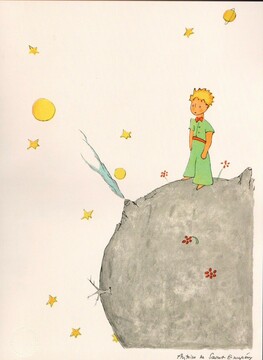 2. Маленький принц на астероиде B-612