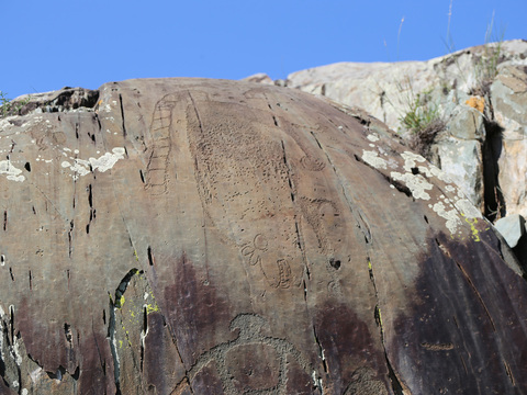 Петроглифы Калбак-Таша