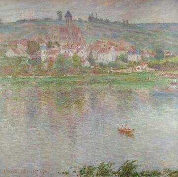 Клод Моне. «Городок Ветей»