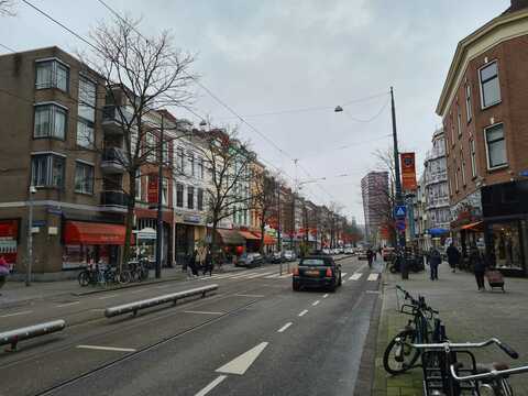 Het 134 landenpunt; op reis naar de West-Kruiskade