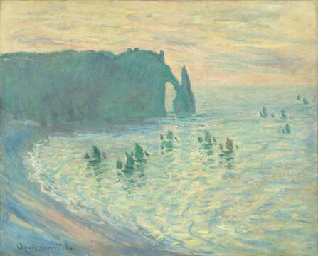 Клод Моне. «Скалы в Этрета»