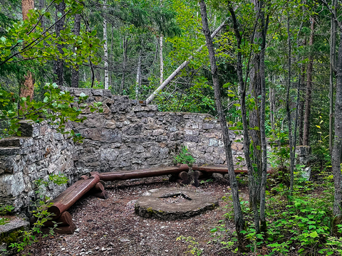 Видовая точка 1. Подъем по экотропе