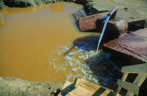 Горячий источник в поселке Белиджи