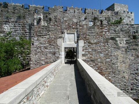 Drawbridge and gatehouse