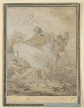 Зал 2. Пьер Ноласка Бержере. Венера, отплывающая на остров Киферу