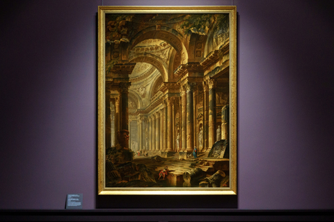 Пьер Антуан Демаши. «Античная базилика (Храм в руинах)»