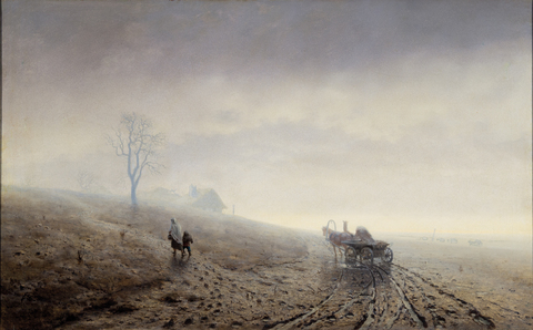 Осенняя распутица, 1870