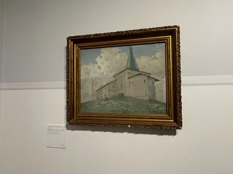 Зал 2. Александр Маковский. Антониево-Сийский монастырь. Церковь Благовещения