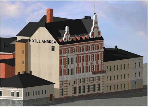 Здание бывшего отеля Андреа