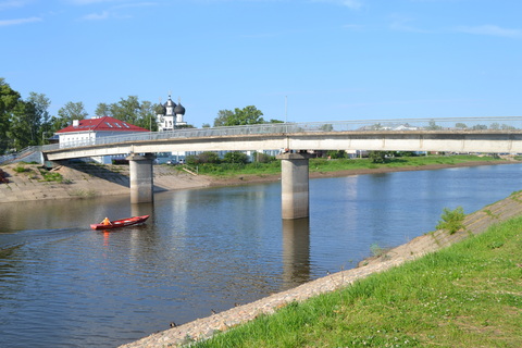 Красный мост. Окончание маршрута.