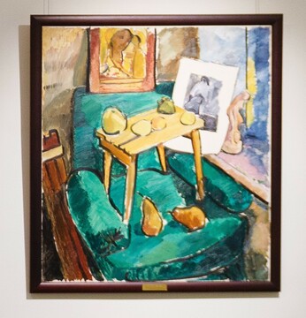 Наталья Гончарова. В мастерской художницы. 1907–1908