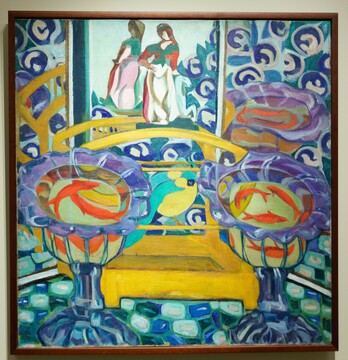 Софья Дымшиц-Толстая. Натюрморт с зеркалом. 1911