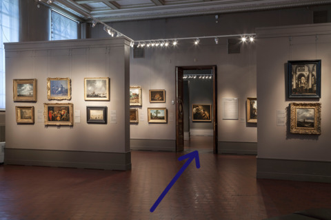 Turn into exhibition room No. 10