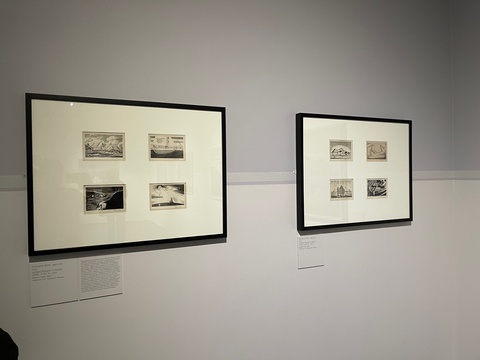 Зал 3. Рокуэлл Кент. Иллюстрации к книге «Курс N by E»