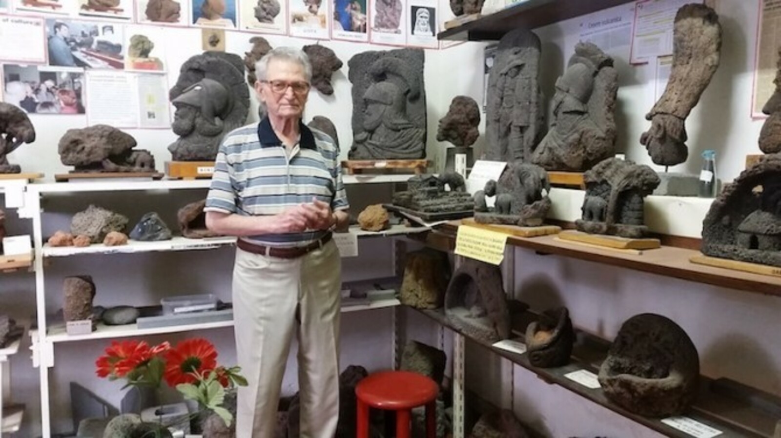 Museo di sculture in pietra lavica, Nino Valenziano Santangelo