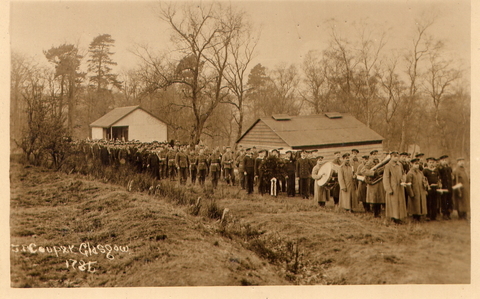 Procession to cemetery