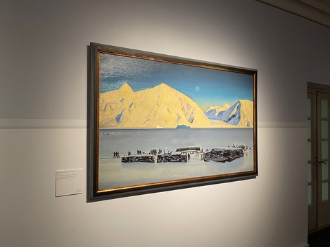 Зал 3. Рокуэлл Кент. Прибытие почты