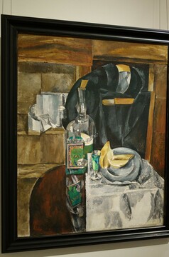 Василий Рождественский. Натюрморт с ликёром. 1913